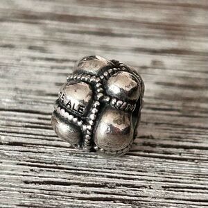 PANDORA Journey Silver Bumpy Bead Charm ALE 925 Preloved, Excellent